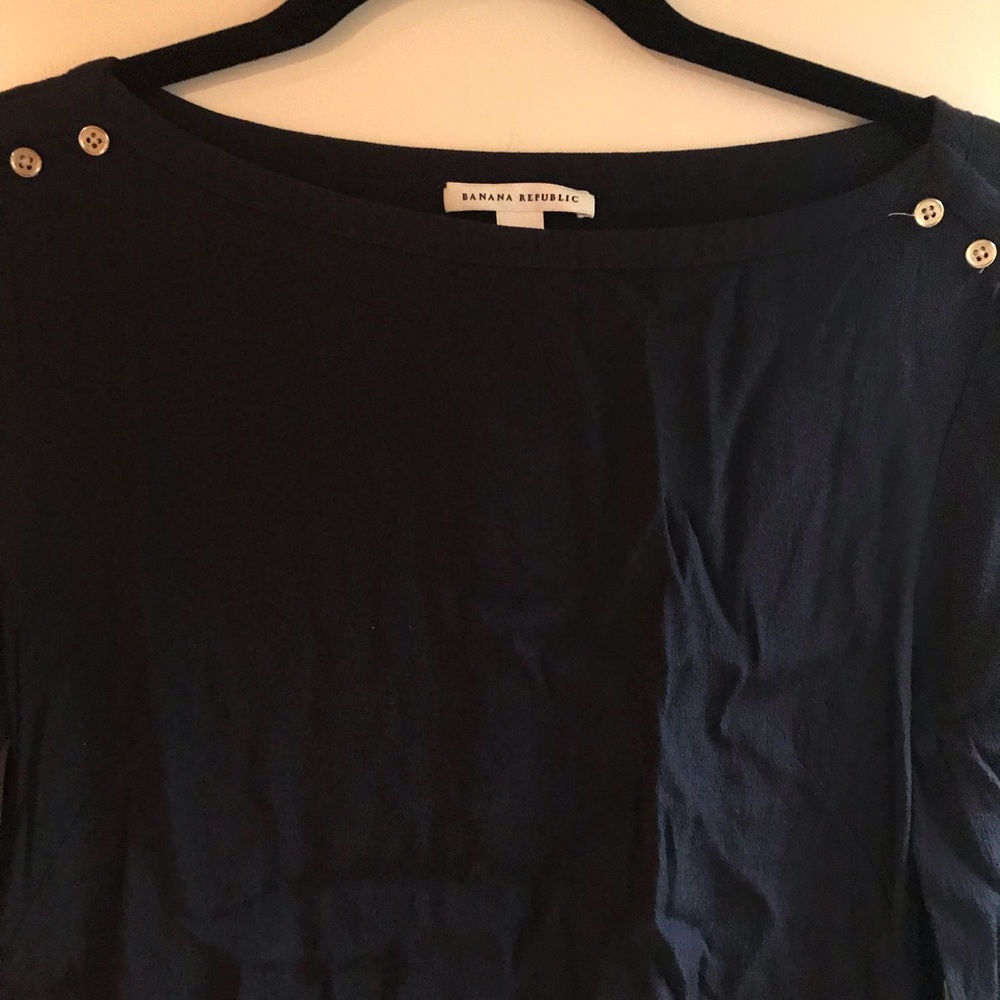 Navy Blouse - image 2